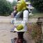 Amusement Park 2M Height Fiberglass Movie Character Life Size Shrek