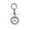OEM Factory direct price 3D Cross Metal Keychain Key ring