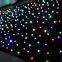 RGBW звездная занавеска LED небо-скатерть для сцены с диммером DMX