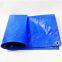 For Tent And Truck Cover Corrosion Resistant Blue / Orange Pe Tarpaulin