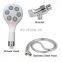 Handheld High Pressure Rainfall Massage Spa Shower Head With Flexible Hose and Adjustable Bracket