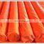 Canada market popular 80gsm 12'x100' orange white pe tarpaulin roll