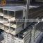 Good finishing hot dip galvanized rectangular tube with customized size