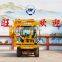 Hydraulic wheel loader one multi-use pile drilling guardrail hydraulic pile driver