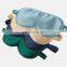 Promotion Portable Eye Mask Travel Drawstring Bag Adjustable Silk Eye Mask Sleeping Eye Masks