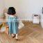 2020 Girl dress two-tone embroidered dress