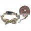 Skin-friendly new arrived pet accessories dog bow collar and leash set