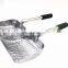 Durable pet accessories long handle stainless steel cat litter scoop metal
