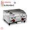 snack food griller machine kitchen non stick plate LPG gas grill