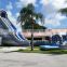 Gray Marble Inflable Water Slides Tall Inflatable Water Slie With Pool
