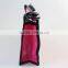 Medium rectangle red rose makeup pouch for cosmetic instruments