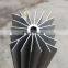 Toshine CA And CE Sunflower Heat Sink Aluminium Profile Structure For Led Light