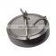 Sanitary Stainless Steel Pressure Elliptical Manhole Cover for Beer Equipment