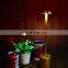 golden warm white lighting  led rechargeable lamp restaurant decorative table