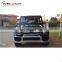 G CLASS W463 G63 G65 to B Style Normal Kit PU Material Front Lip With B Emblems Grille B Emblem Rear Bumper