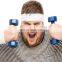 Multifunctional Indoor Gymnastics Cotton Sports Wrist Band Sweat Band Wrist Band For Power Lifting 1Pair