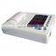 Portable 10 inch 12 Channel 12 Lead electrocardiograp  ECG machine for hospital