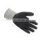 Cut-resistant gloves for industrial work with wrinkle latex coating level 3