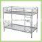 School Or Home Dormitory Modern Bunk Bed , Metal Bunk Bed For Children