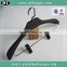 HA7014 hot sale new style clothes plastic suit hanger with clips