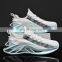 2021 Christmas knife new flying woven breathable leisure sports small white large size shock absorption running trend shoes