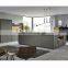 Grey matte lacquer kitchen cabinet italian european