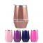 Diamond shape Stemless Wine Glass with Lid Unbreakable
