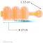 Designer Plastic Baby Rice Ball Mold Orange, Lunch Maker Mould