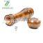 Wholesale Wooden Salt and Pepper Grinder Adjustable Manual Salt Grinder Acacia Wood Pepper Mill