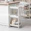 3-tier kitchen bathroom rolling cart trolley hand food carts truck trolley Storage organizer wheel plastic utility Craft cart