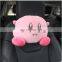 Wholesaler New Arrival Cute Car headrest Plush Cartoon Car Lumbar Support Pillow Creative Car Neck Pillow Interior Accessories