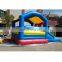 Outdoor playground used clown printing inflatable bouncers combo castle tnet
