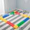 Kindergarten sensory training colorful river kids plastic balance beam