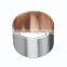 Steel+CuPb24Sn4 Material Bimetal Bushing Bearing Factory Custom Sleeve Bushing for High Speed