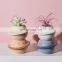 Indoor Plant Pots Ceramics Flower Pots & Planters Home Decor Planet Shape Succulent Flower Pot