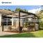 Aluminium Pergola Waterproof Modern 15*15 Gazebo 4*4 Pergola-aluminium Pergola Fabric Retractable Caport