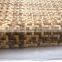 Wholesale  of fire prevention bamboo mat hand-woven straw mat project ceiling decorative plastic rattan mat wallpaper
