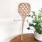 Hot Sale Vintage Woven Rattan Carpet Beater Knot Antique cane rug dust beater Wholesale made in Vietnam