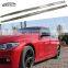 F30 F35 MP Style High Quality Carbon Fiber Side Skirts Side Lip  For BMW 3 Series F30 F35