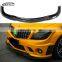 W204 C63 V Style Carbon Fiber Front Lip Front Bumper Lip For Mercedes Benz C Class C63