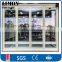 new design aluminum bi fold window with double glass