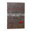 stitching notebook with custom silver logo
