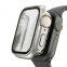 Новый дизайн тонкой чехла для смарт-часов Apple IWatch 6 7 41мм 44мм 45мм, замена стекла защитного экрана, подходит для моделей 8 Ultra 49мм