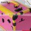 Small Hair Stylist Beauty Tool Display Cases Portable Cosmetic Makeup Case With Carring Handle