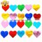 Wedding Compressed Air Colorful Metallic Heart Party Popper