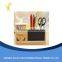 New product unique wooden pencil holder with blackboard/desk organizer