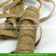 10mm Woven Natural Rustic Jute Burlap Hessian Tape Ribbon Bow Gift Wrapping