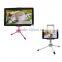 Lightweight portable tripod with pad holder / camera tripod mini tripod for smartphone