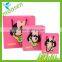Accept custom made glossy pink luxury Paper Shopping Bags, Paper gift bags
