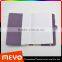 Metal rolling pen ball leather PU gray memo pad notebook diary